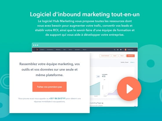 Outil marketing automation Hub Marketing