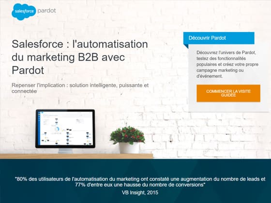 Outil marketing automation Pardot